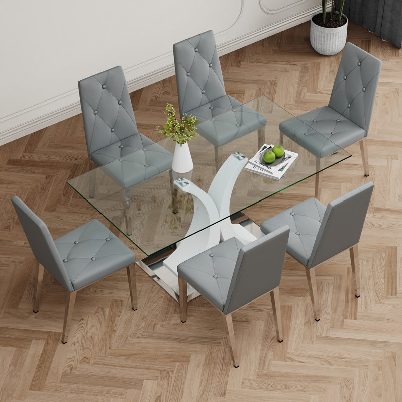 Modern Style Glass Table