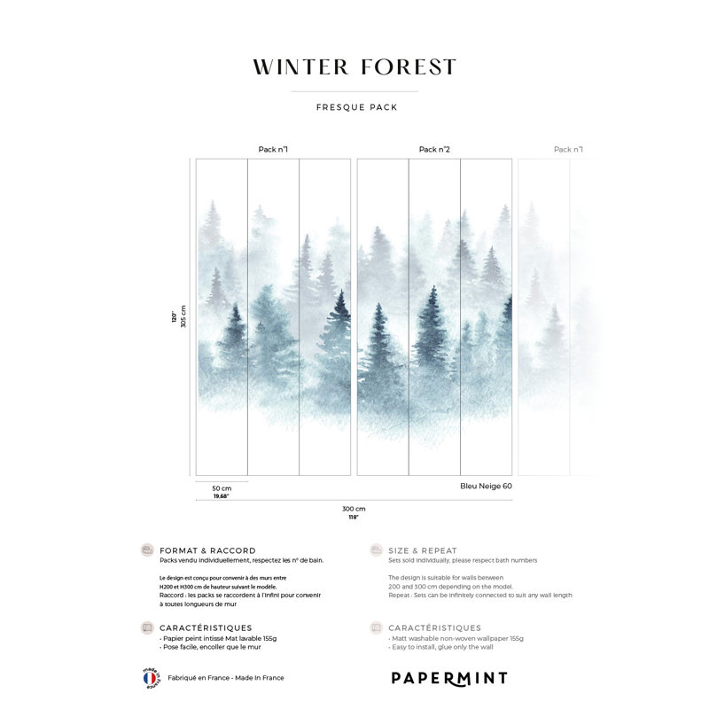 Winter Pack 1 & 2 en bleu
