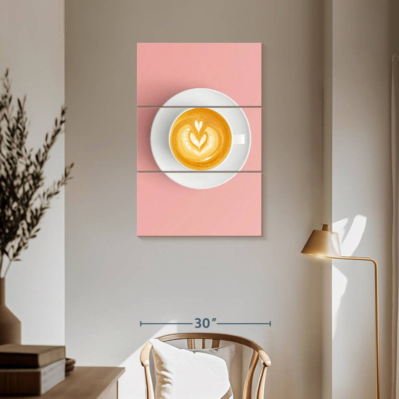 Café esthétique, H 57 po x l 36 po