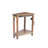 Solid Wood End Table, 16x25x27