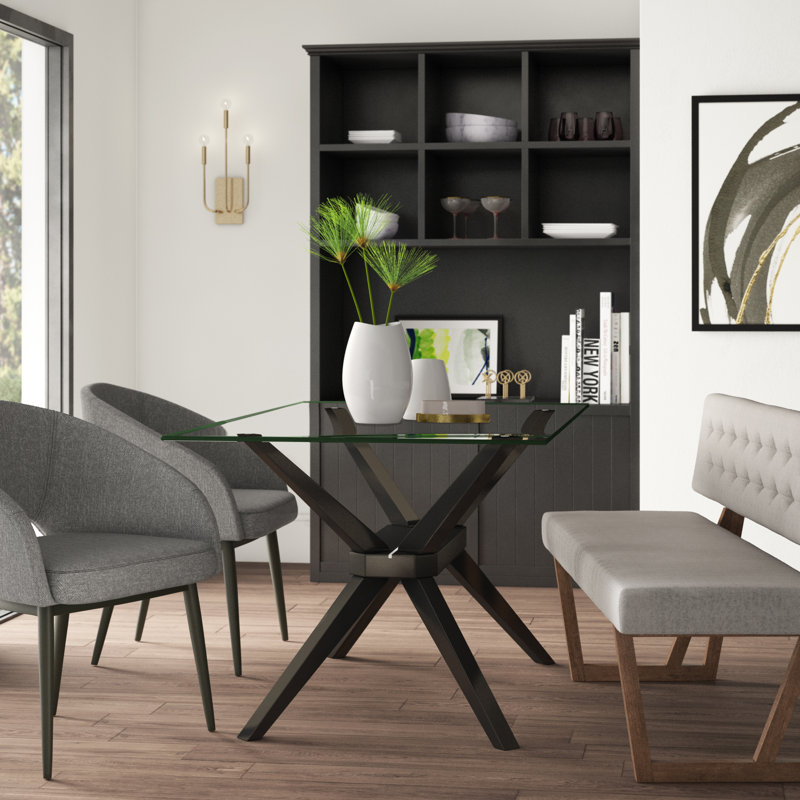 Corrales Cuomo Trestle Dining Table
