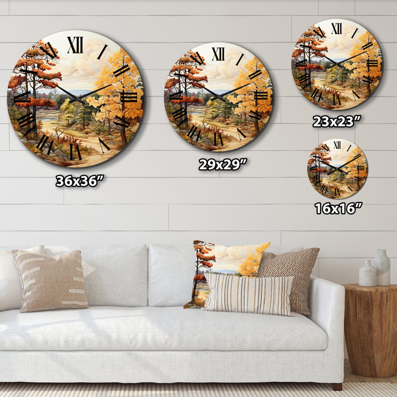Horloge murale Beckon, Moyenne