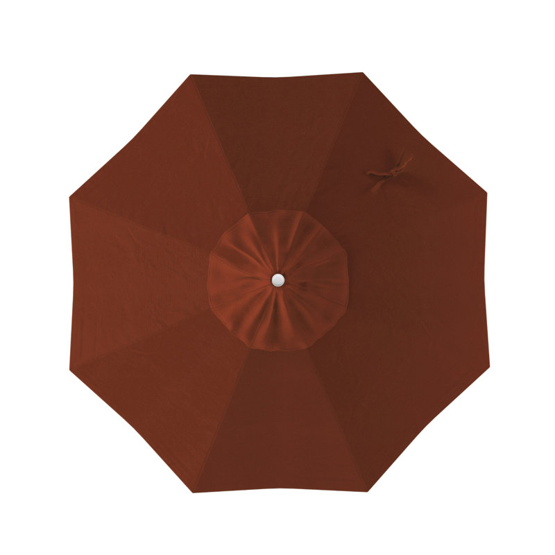 Parasol de marché 9 pi, Toile Brick Performance
