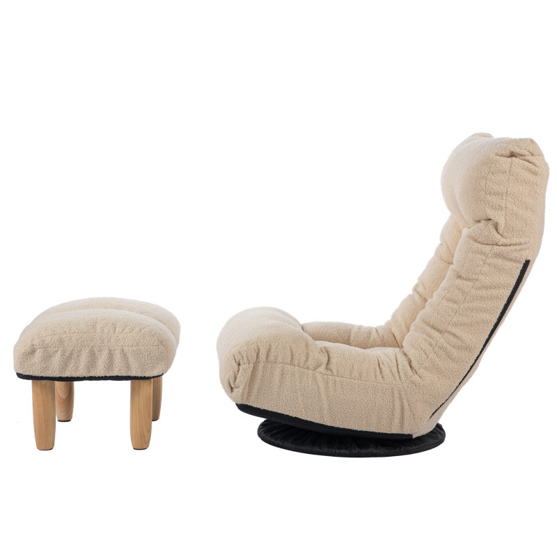 Single Sofa Reclining Chair Japanese Chair Lazy Sofa Tatami Balcony Reclining Chair Leisure Sofa Adjustable Chair