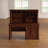 Rameka Computer Desk with Hutch-1650981510