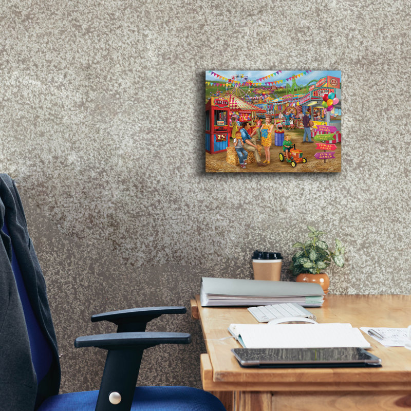 «Fairound Games» par Bigelow, illustrations sur toile