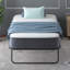 Lit pliant de 38 po de largeur avec matelas de 4 po de hauteur inclus-91021598