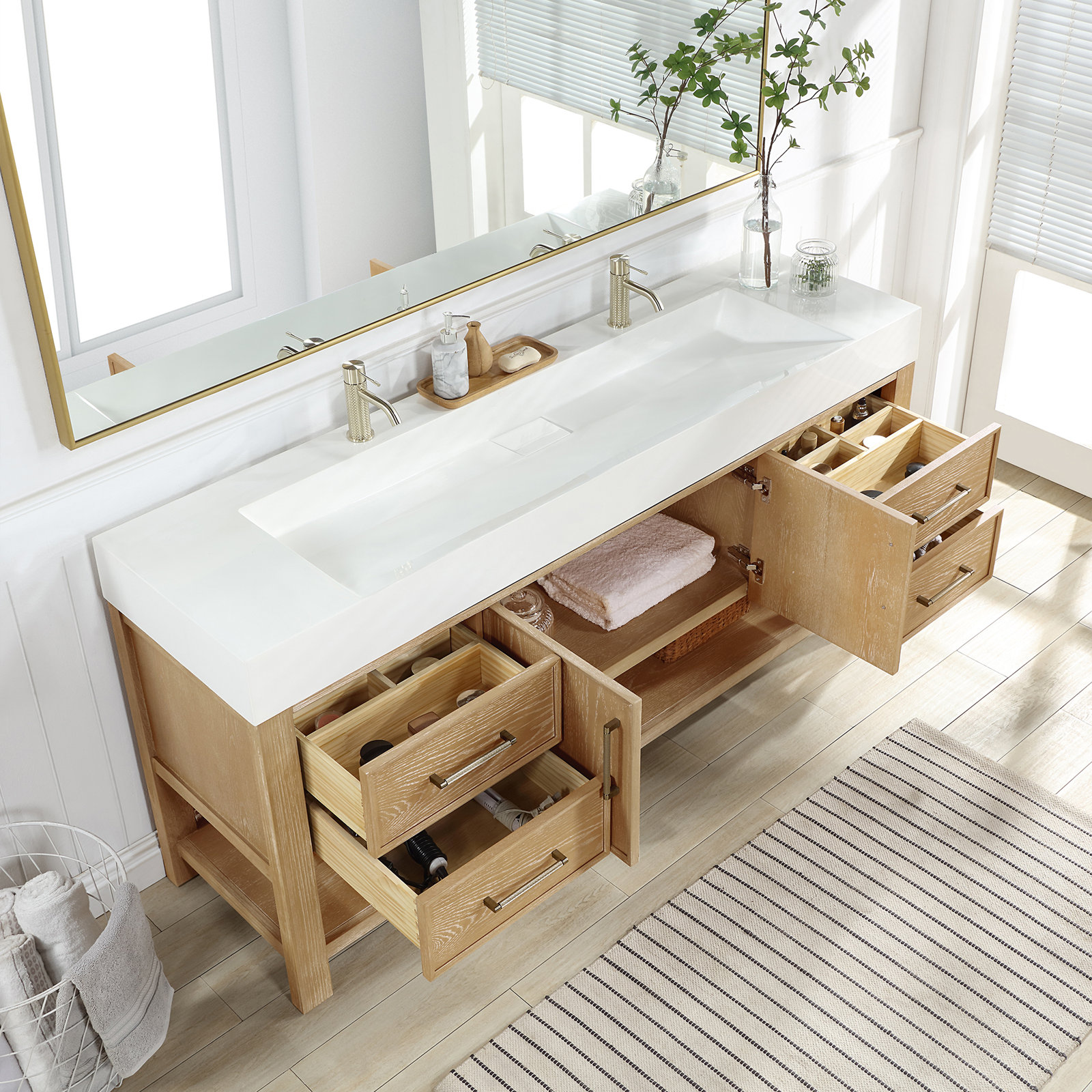 Maho 72'' Single Bathroom Vanity