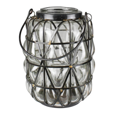 Lanterne en verre soufflé