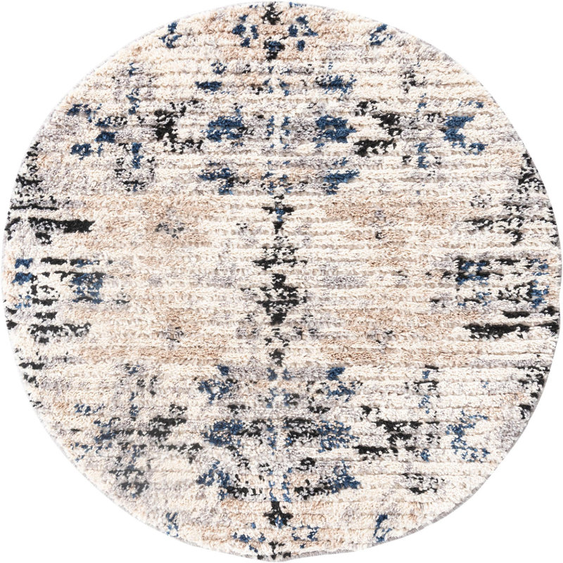 Tucson Geometric Indoor Rug, Round 3'