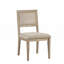 Ensemble de 2 chaises sans accoudoirs