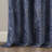 Knitted Jacquard Damask Total Blackout Grommet Top Curtain Panel(Only 1 Pc Panel)-450647584-450647598