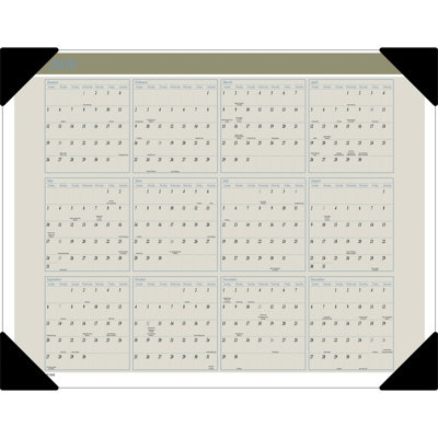 Vinyl Desk Pad