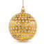 Orbis 4'' Handmade Geometric Metal Ball Ornament-46478627