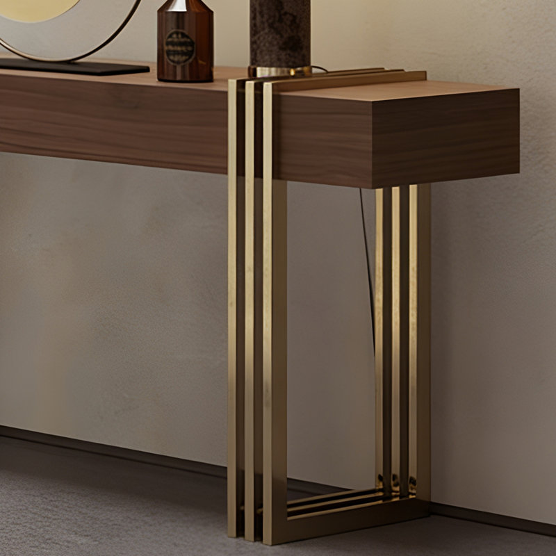 Console moderne de style simple et luxueuse