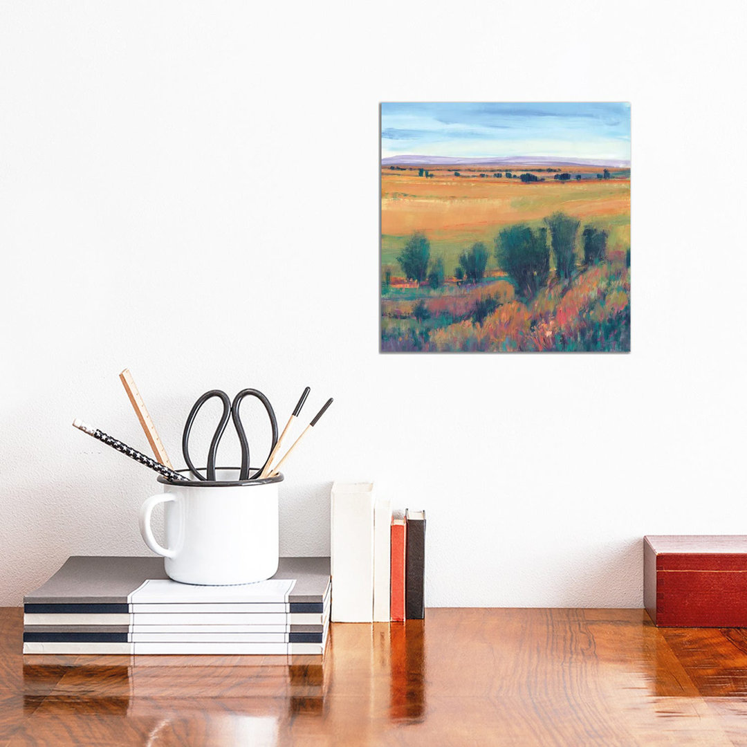 Hilltop View II von Tim OToole - Galerie-verpackte Leinwand Giclée