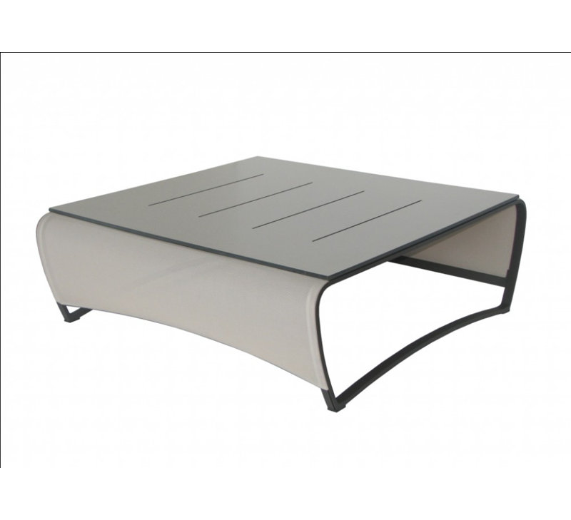 Table basse en plastique/résine Jet Stream