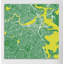 «Boston Urban Roadway Map», impression sur toile tendue en vert-72565968-72565969-105966943