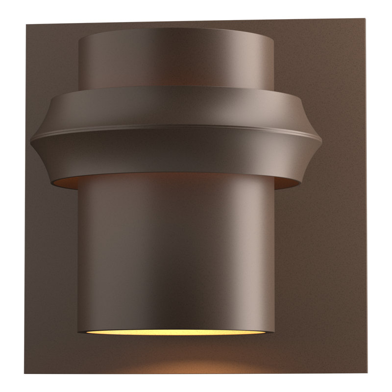 Twilight Outdoor Armed Sconce, Incandescent, Coastal Bronze, 11.4" H x 11.1" W x 9.5" D