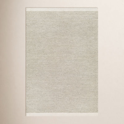 Rylee Hand-Woven Light Gray Rug