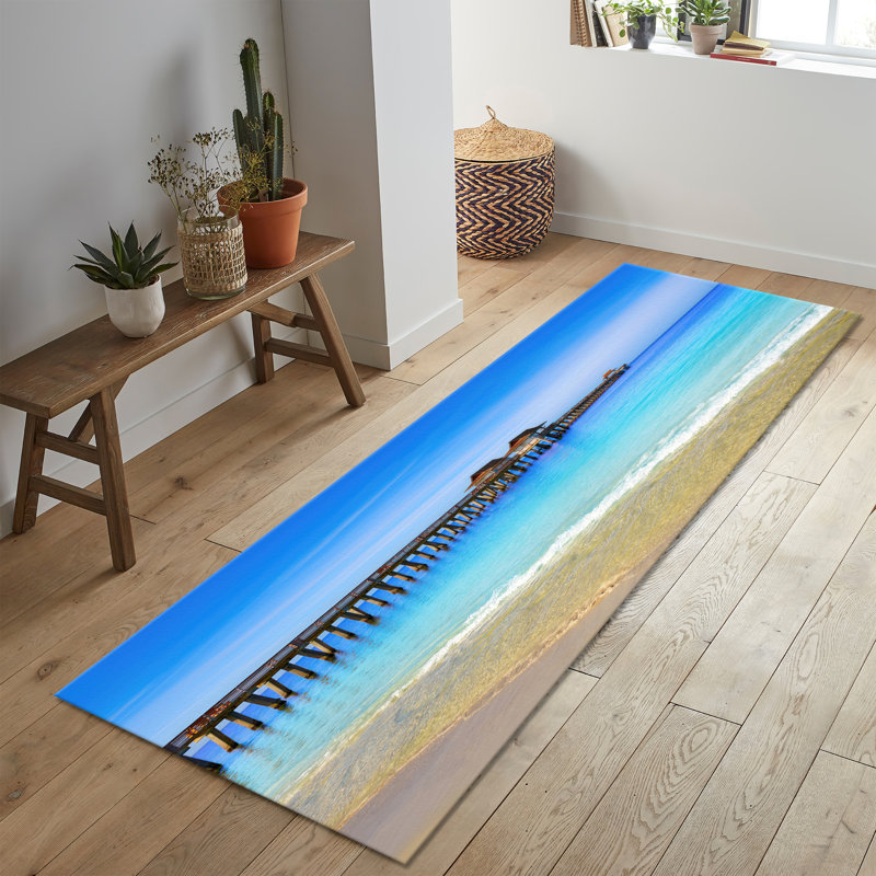 Vintage Floral Pattern With Pile Soft Type Printed Rug Ideal for Adding a Touch of Elegance to Your Living Room or Bedroom