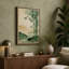 Bamboo and Distant Mountains Japandi - Wrapped Canvas-284451531-284451533