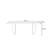European modern simple rectangular dining table-107242541