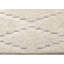 Tapis crème à treillis géométrique High-Low Neutral-843110347