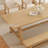 Japanese style full solid wood dining table set-107264250