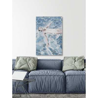 Perfect One-Piece Swimsuit - Wrapped Canvas Painting
