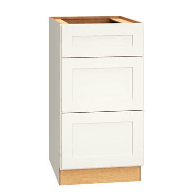 Armoire de base à 3 tiroirs Dwelling Livingston l 18 po x H 34,5 po x P 24 po