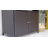 Caetlin 35.8" W 21.1" D Weather Resistant Metal and Wicker Outdoor Buffet Table with Storage-796219499