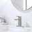 Modern Minimalist Single-Hole Bathroom Sink Faucet-120219013