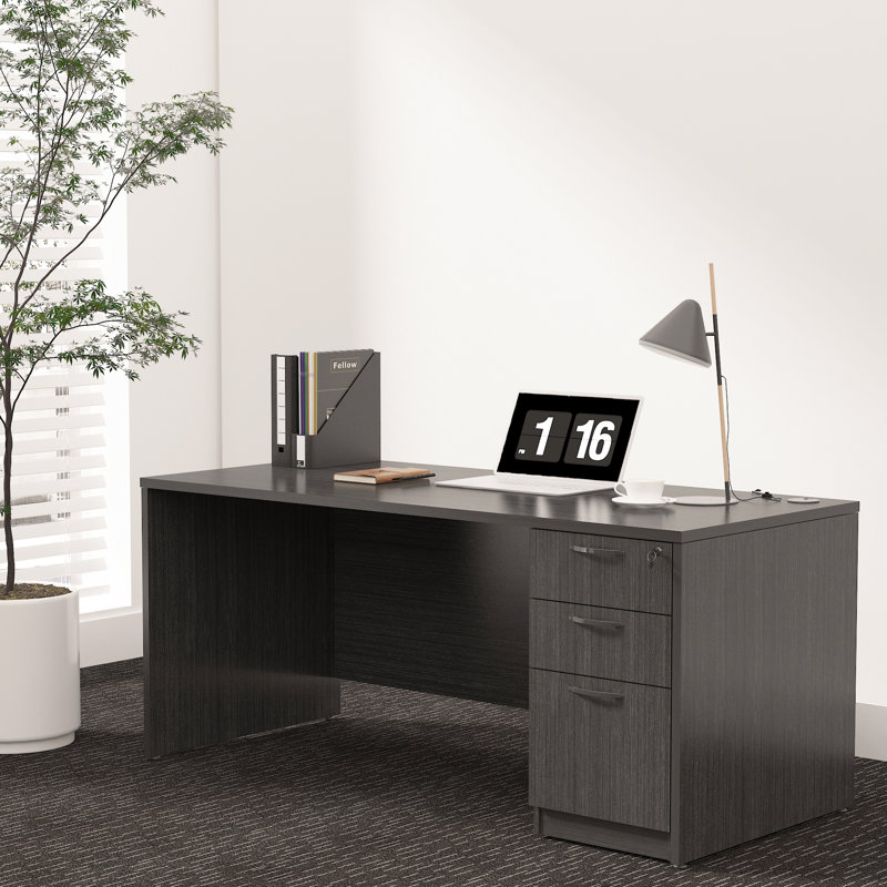 Executive Desk, Dark Gray