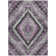 Machine Washable Indoor/Outdoor Xhevrie Lavender Rug
