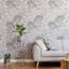 Grey Forest Peel And Stick Removable Wallpaper 9874-71599834