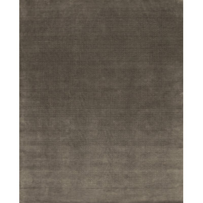 Sincerity Wool Area Rug in Gray