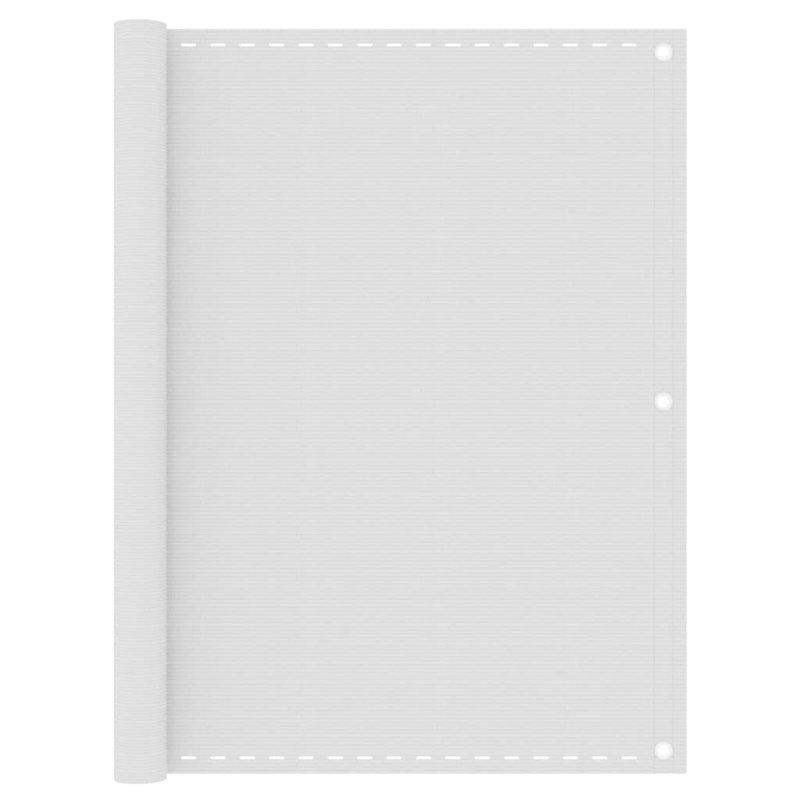 Chauvigny White Plastic Yard/Privacy Fence, White
