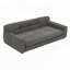 Lit rectangulaire pour chien, canapé-lit pour chien-1247449782