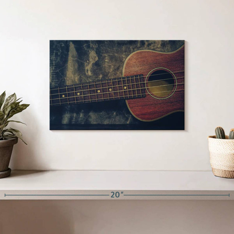 Abarca Ukulele, 8" H x 12" W