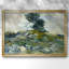 Roches avec chêne - Vincent van Gogh - Toile tendue avec châssis, 1888-18267965-18267956-18267957