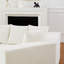 Canapé modulaire en L à assise profonde avec coussins-579185431