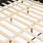 Lit plateforme tapissier Romano Boucle-1052123205