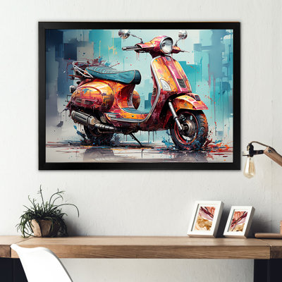 " Graffiti Scooter Delight I "