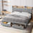 Bed Frame, Storage Headboard and Charging Station-1003544616-1003544623