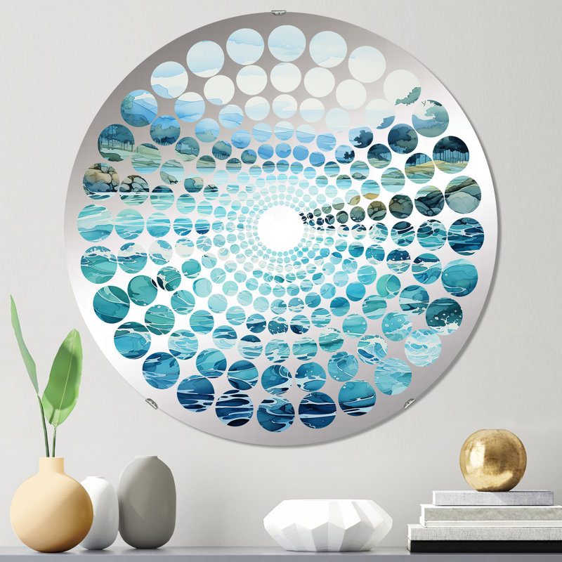 Conzuelo Circle Mirror, 23.6" x 23.6"