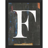 Alphabet "F" Print