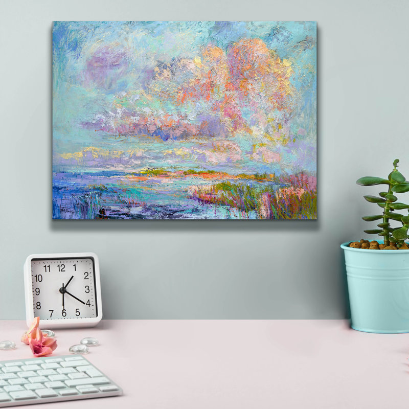  «Sanctuary» par Dorothy Fagan, art mural sur toile, H 12 po x l 16 po