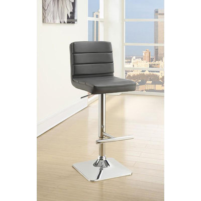 Set Of 2 Adjustable Height Bar Stools by Latitude Run