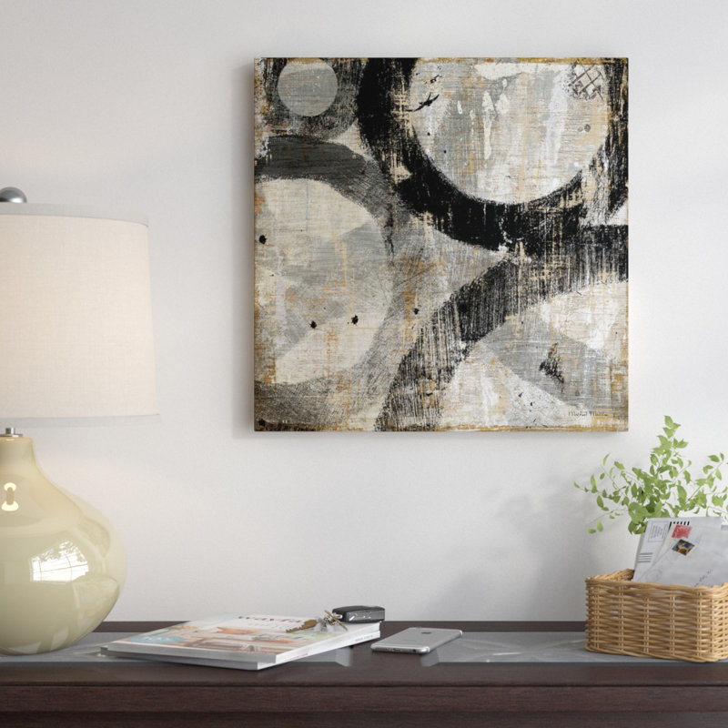 «Industrial II» par MichaelvMullan, reproduction d'art sur toile tendue, H 12 po x l 12 po x P 1,5 po